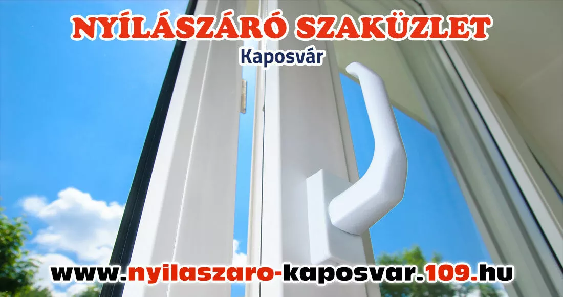 Nyílászáró Kaposvár műanyag ablak, műanyag nyílászáró, árnyékolástechnika, Somogy megye