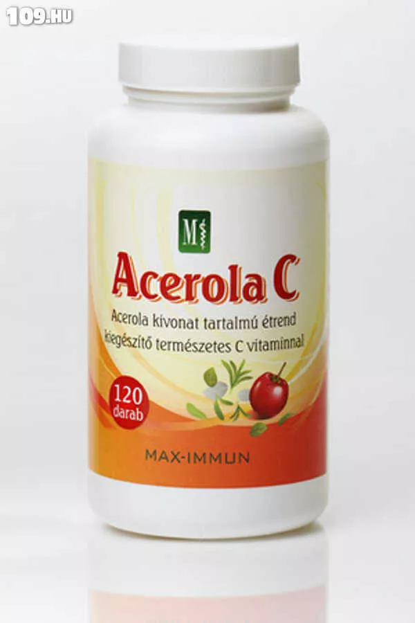Gyümölcspor kivonat természetes C vitaminnal - Acerola C 120