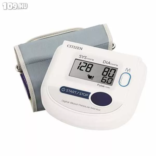 Citizen automata vérnyomásmérő, felkaros, ajándék lázmérővel